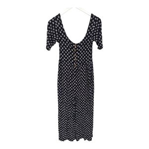 ASOS Scoop Neckline Jumpsuit Size 6 Stretch Knit Short Sleeves Y2K